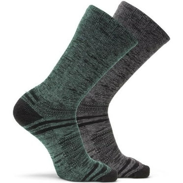 WOLVERINE Everyday Wool OTC, Pack of 2, Color: Olive/Grey, Size: Large
