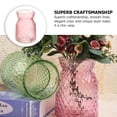 thumbnail image 5 of Pink Glass Vase for Flower Arrangement and Hydroponics Plants Creative Ornament for Storage, 5 of 8