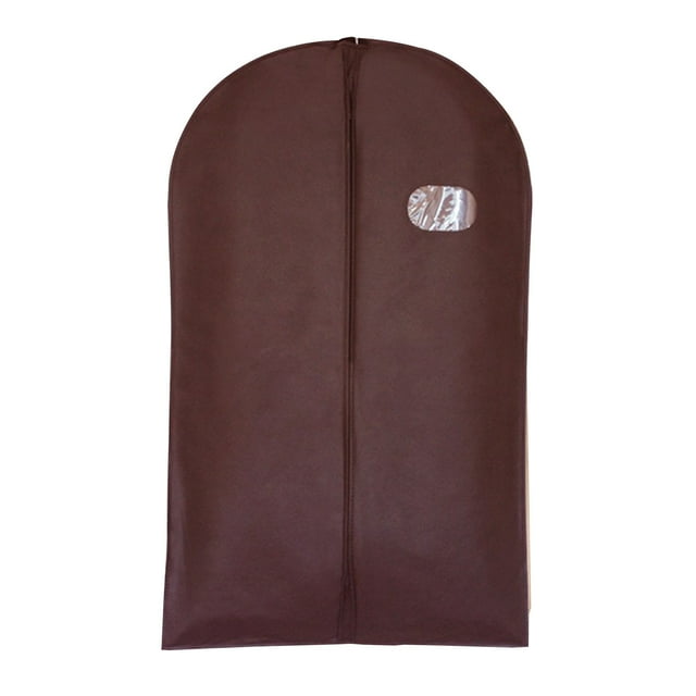 Heavy-Duty Suit Storage Bag with Clear Window - Waterproof Garment Protector for Dresses & Coats