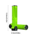 thumbnail image 4 of Universal Bike Handlebar Grips | 8 Color Anti-Slip Rubber Covers | Ergonomic Design for Mountain & Road Bicycles | Lock-On Style | Set of 2, 4 of 7