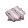 thumbnail image 2 of Home Soft Things Plush Striped Faux Fur Pillow Covers, Set of 2, 20"x20", Soyo, 2 of 2