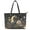 Crow Flower Butterfly Moon, variant on ZUXONGSY Stained Glass Bee Daisy Print Handbag for Women Multifunctional Top Handle Tote Bag Fashion Shoulder Bag with Zippered for Business Shopping