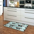thumbnail image 5 of SKYSONIC Valentine's Day Kitchen Rugs and Mats,Cute Panda Couple Non Slip Washable Cushioned Carpets Polyester AntiFatigue Comfort Porch Floor Mat Doormat for Washroom Bedroom Office 39 x 20 inch, 5 of 7