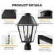 thumbnail image 4 of Luz solar para exteriores LUTEC con sensor de movimiento impermeable, 4 of 7