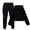 Black, variant on Girls Hooded Sweatshirt and Jogger Pants Set Casual Long Sleeve Pullover Top with Elastic Waist Trousers for Kids