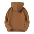 thumbnail image 5 of Bnwani Hoodies for Big Girls Long Sleeve Oversized Fleece Sweatshirt Cute Plain Tops Pullover, 5 of 8