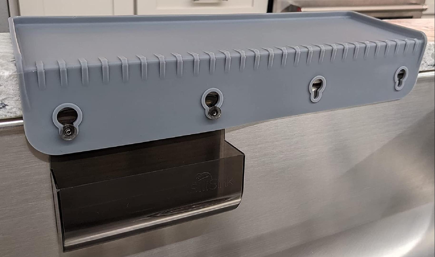 SiliSink Silicone Sink Saddle Fits 3.754” Wide Stone Lip Silicone