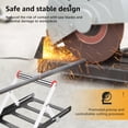 thumbnail image 2 of 2Pcs Cutting Machine Support Frame Foldable Table Saw Support Stand 55-135mm Height Adjustable Cutting Machine Material Holder Frame Cutting Machine Work Bracket for Support, 2 of 10