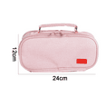 thumbnail image 2 of Compartimentos Bolsa De Arte Organizador Papelería Bolsas De Cosméticos Para Niños Adolescentes AdultosRosa, 2 of 5