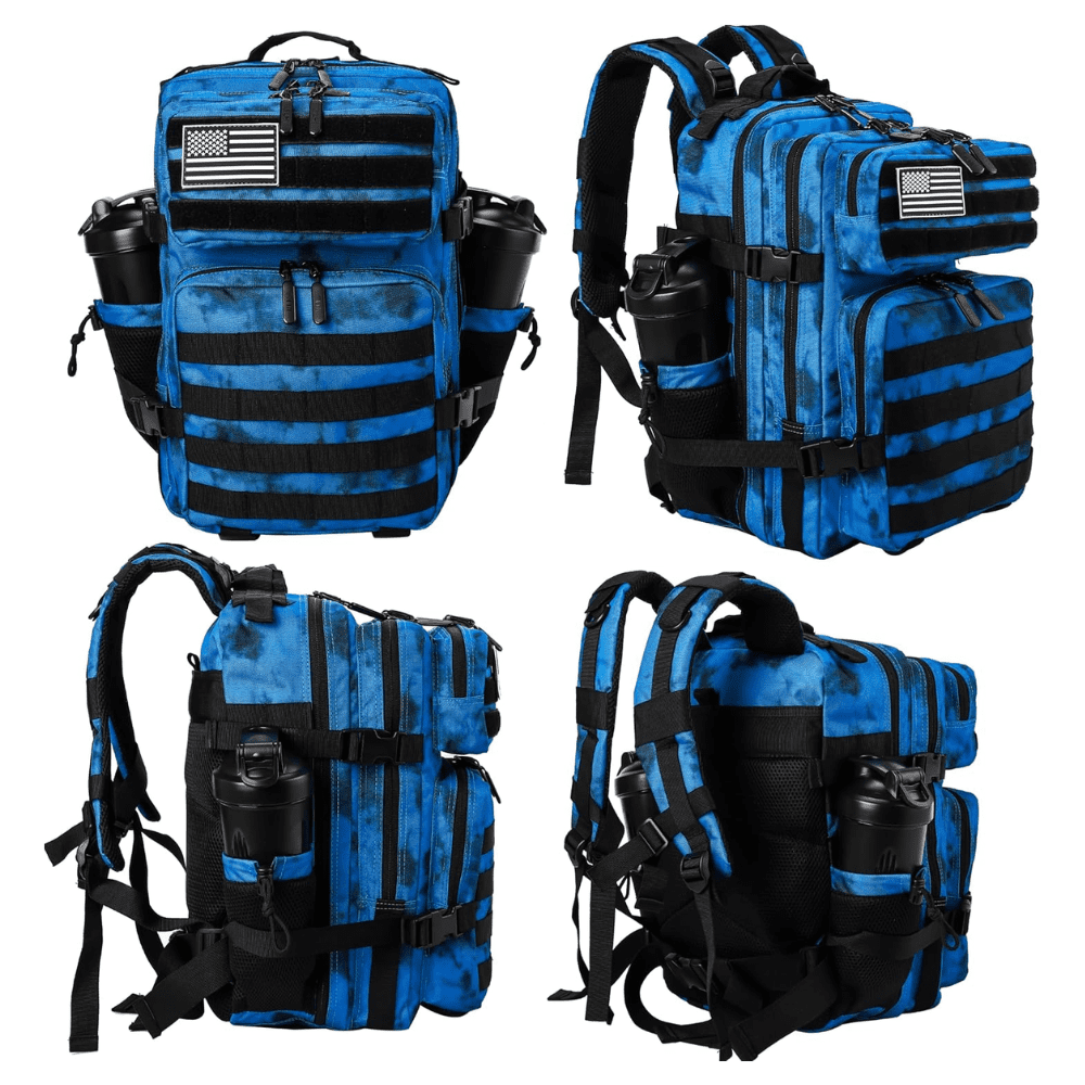 PAKNADA 45L Tactical Backpack,900D Oxford Waterproof Material For Outdoor Hiking Camping & Travel Bag