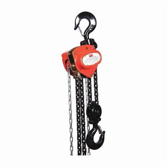 Dayton Manual Chain Hoist,6000 lb.,Lift 10 ft. 1VW61