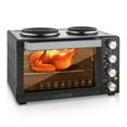 thumbnail image 4 of NutriChef PKRTO28 Kitchen Countertop Convection Oven Cooker with Warming Plates, 4 of 7
