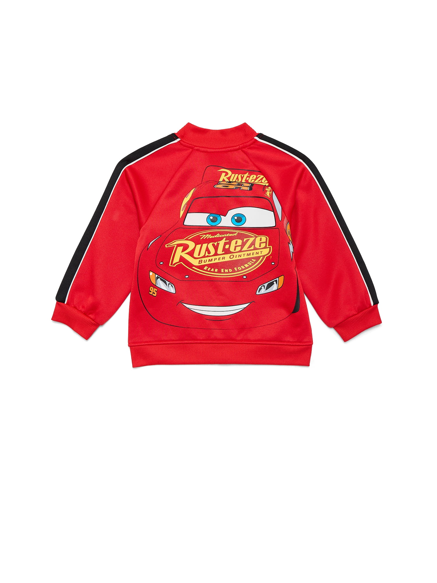 Disney Pixar Cars Toddler Boys Track Jacket and Jogger Pants Set, 2-Piece, Sizes 12M-5T