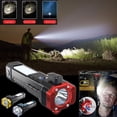 thumbnail image 3 of SHENGXINY Powerful Flashlight, Multifunctional Flashlight Usb Power Bank Outdoor Household Portable Searchlight for Car Silver, 3 of 4