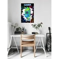 thumbnail image 2 of Awkward Styles Gamer Poster Wall Art Gamer Boy Kids Home Decor Prints, 2 of 3