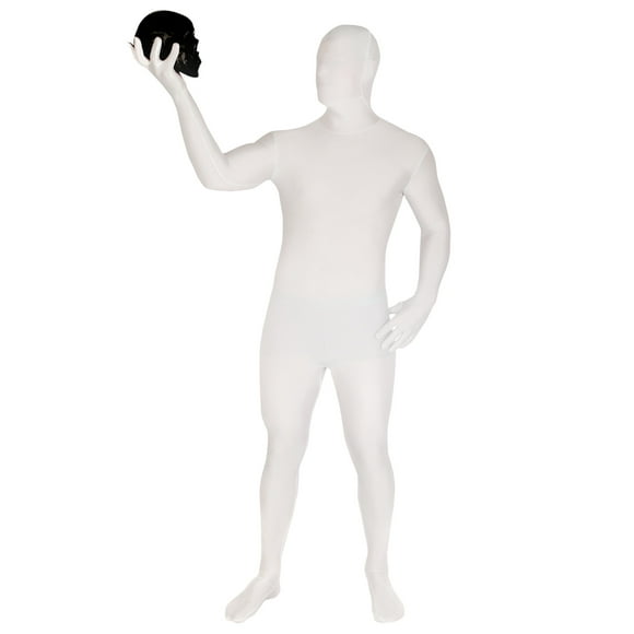 Costume Morphsuit Blanc Adulte