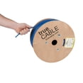 thumbnail image 1 of Cable Ethernet TRUE CABLE Cat6A Plenum, 1000 pies, azul, 23 AWG, 1 of 7