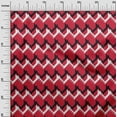 thumbnail image 2 of oneOone Cotton Poplin Fabric Chevron Geometric Print Fabric By The Yard 42 Inch Wide, 2 of 4