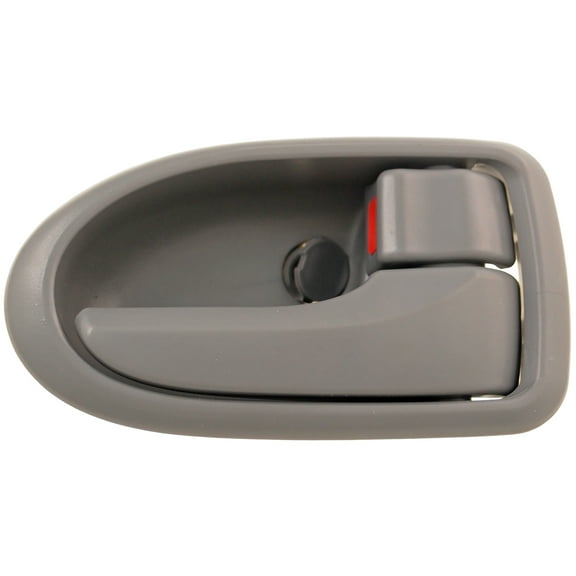 Dorman 80806 Front Passenger Side Interior Door Handle for Specific Mazda Models, Smooth; Gray