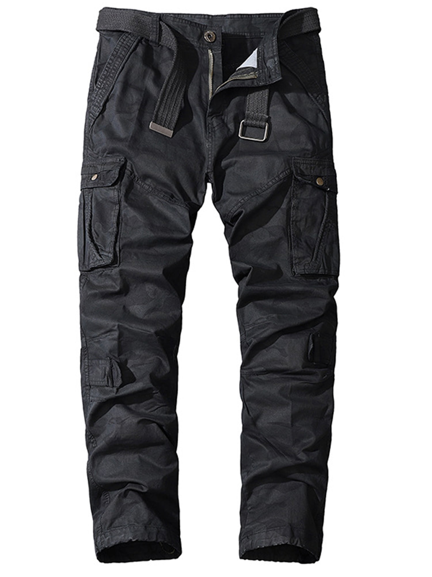 Man Outdoor Slim Shell Thermal Casual Trousers Combat Work Wear Pants Bottom 