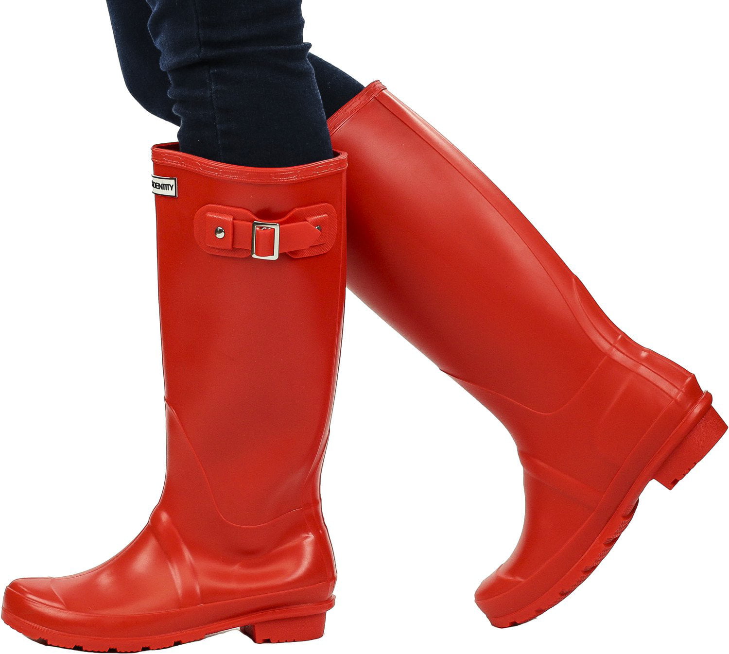 exotic identity tall rain boots
