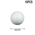 thumbnail image 1 of MYG Party 10pcs Solid Foam Ball Polystyrene Balls Round Tree White 50mm-100mm, 1 of 9