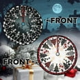 thumbnail image 4 of Red and Black Buffalo Christmas Tree Skirt 36 Inch Reversible Halloween Christmas Double Side Print Tree Skirt Halloween Christmas Tree Skirt for Party Indoor Outdoor, 4 of 6
