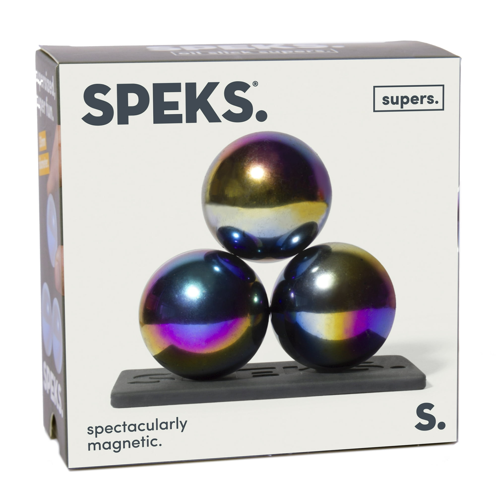 Speks Supers, 33mm Balls Fidget Toys for Adults, Oil Slick Supers ...