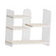 thumbnail image 1 of Estante para tazas de MDF acrílico, estante de exhibición para estación de café con estantes multicapa y Ondulación blanca, 1 of 7