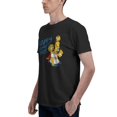 thumbnail image 4 of Happy Father's Day Men's Basic Short Sleeve T-Shirt Black Medium, 4 of 5