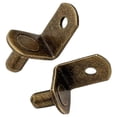 thumbnail image 5 of Sheng Yi Home Improvement,Hardware,Bronze Shelf Pins 40 L-Clips /4 Inch Shelf Support Nails Closet Divider Nails, 5 of 10