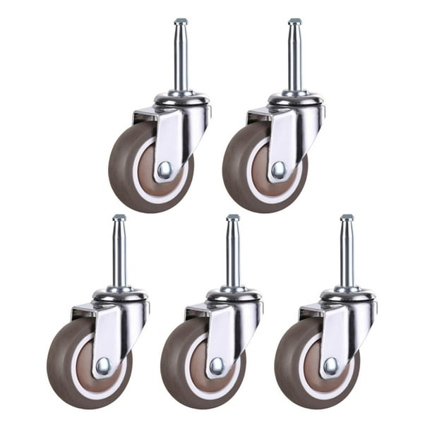 5x Crib Wheels Noise Free Household Accessories Replacement Universal