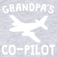 thumbnail image 2 of CafePress - Grandpa's Co Pilot - Cute Infant Bodysuit Baby Romper - Size Newborn - 24 Months, 2 of 3