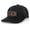 Black/Black, variant on AG Hat Co. Mens Patch Hat Flying Mallard Duck Embroidered Patch Mesh Back Trucker Hat, Heather Grey/Black