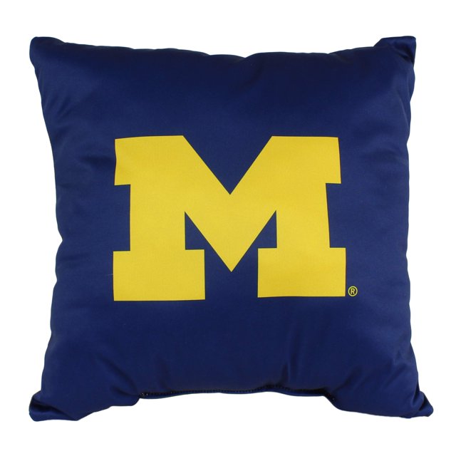 College Covers ETC DP18 Almohada 1 unidad (paquete de 1) Michigan Wolverines