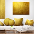 thumbnail image 4 of Designart Gold Texture - Abstract Throw Pillow - 18x18, 4 of 5