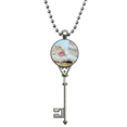 thumbnail image 1 of Colgante collar Vintage Llavero de Organismo animal mono Plata Unbranded M, 1 of 3