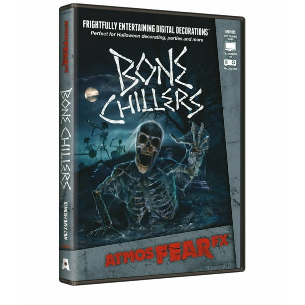 AtmosFX Halloween Digital Decoration DVD Bone Chillers