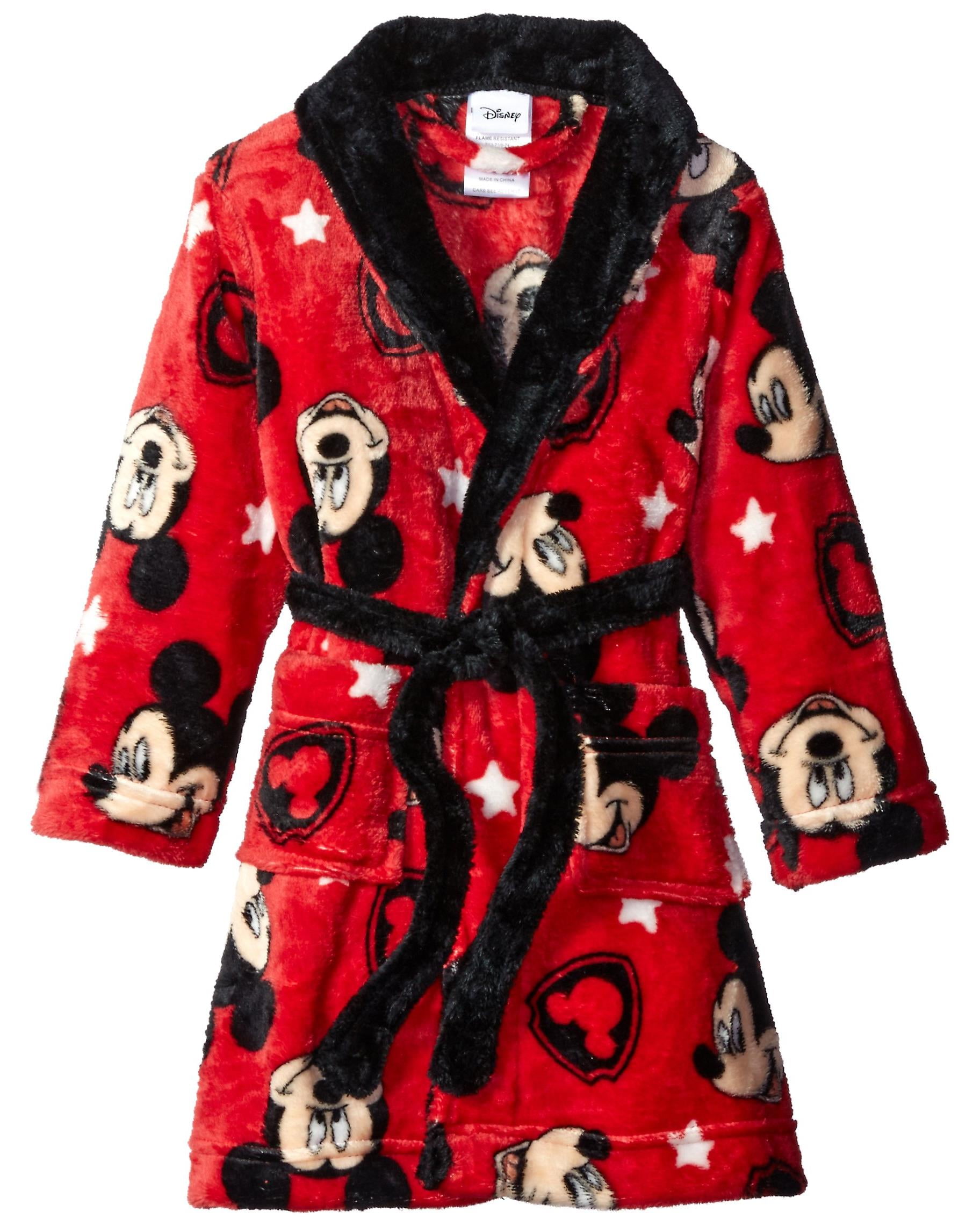 Toddler Boy Disneys Mickey Mouse Plush Robe