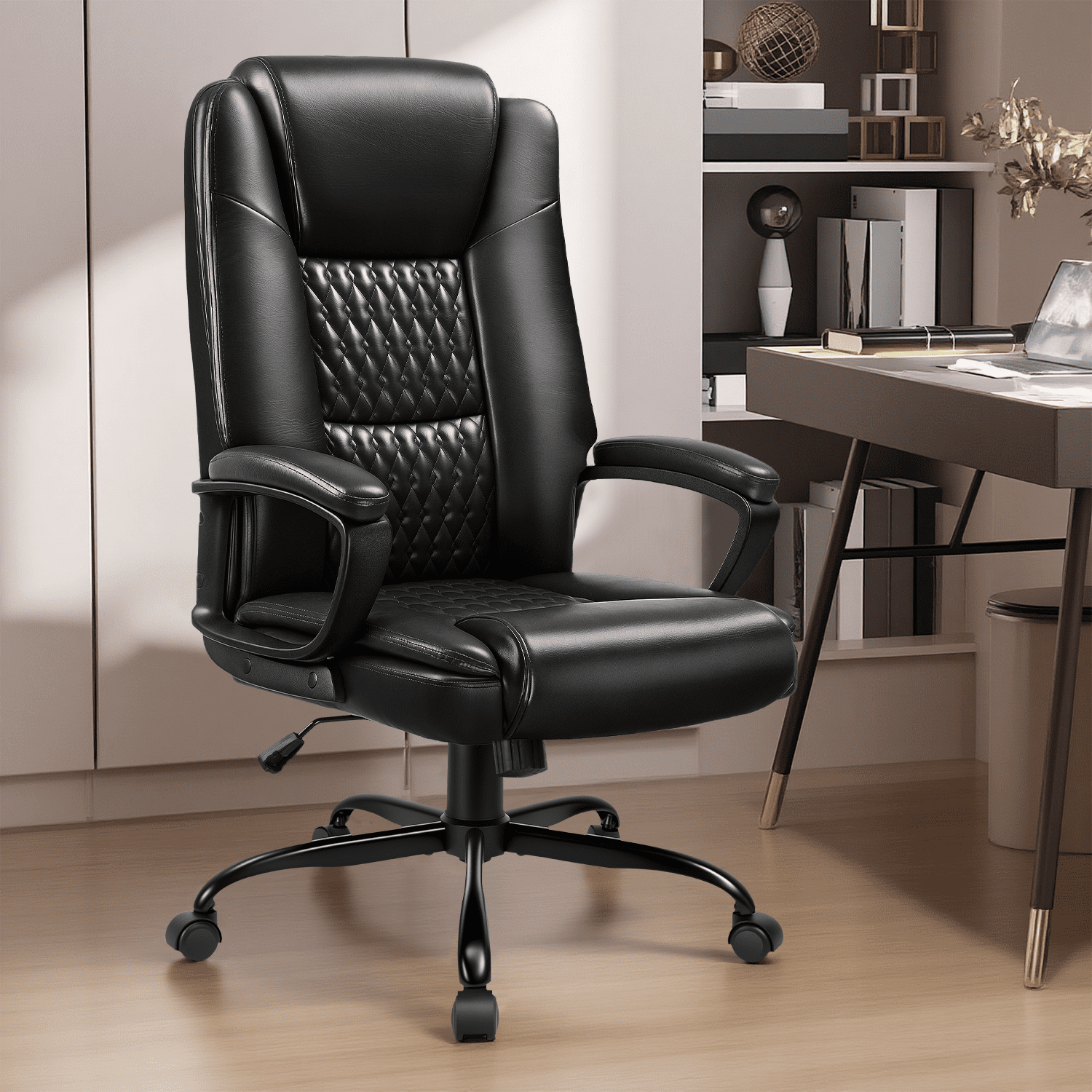 Bossin Big and Tall Home Office Computer chair for Adults, High Back Desk Chair for Heavy Duty 400 LBS