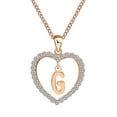 thumbnail image 1 of PVCS Collier Pendentif Chaîne avec Nom en Anglais pour Femmes, Cadeau de Mode, Bijoux, 1 of 1