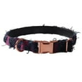 thumbnail image 1 of CSChome Pet Collar With Exquisite Workmanship Retro Denim Dog Collar - Tassel Decor, Comfortable Adjustable Plaid Pet Neck Strap, 1 of 7