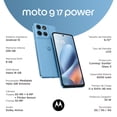 thumbnail image 5 of Smartphone Motorola G17 Power 256 GB Celeste Desbloqueado, 5 of 5