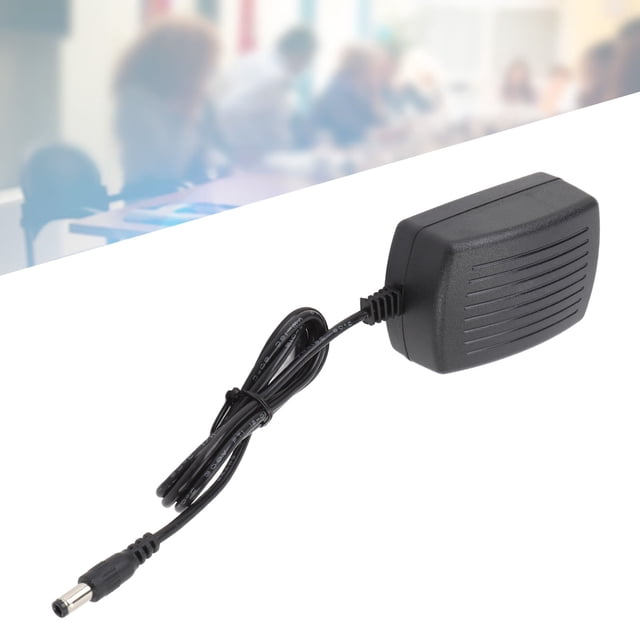 Adaptador de Fuente de Alimentacia de 24 V, 1,5 A, 36 W para Altavoz Portátil Con Cable de 93 cm, Enchufe de 5,5 mm x 2,5 mm, Sobretemperatura para letreros LED, equipos