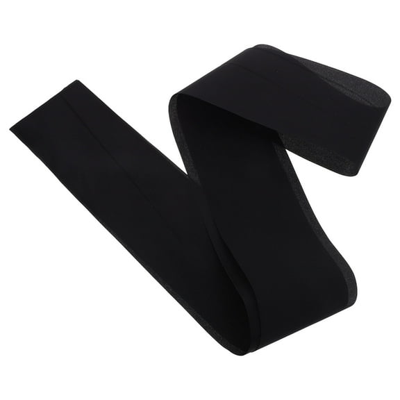 OUNONA Blank Satin Sash in Black for Wedding Bridal Shower and Graduation