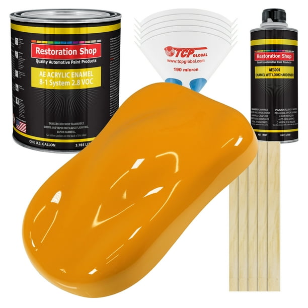 Restoration Shop School Bus Yellow Acrylic Enamel Auto Paint