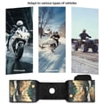 thumbnail image 6 of Uorisanigo ATV Tank Bag Multifunctional Pretty Scenery Printed ATV Saddle Bag for Motorcycles Waterproof Dirt Bike Rack Storage Pack Luggage Pocket, Easy to Install, 6 of 7