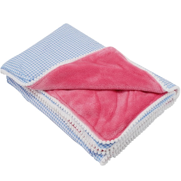 Couverture de Lit pour Animal en Flanelle : Jeté Double Face pour Chien, Housse de Lit pour Chat pour Chiot