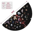 thumbnail image 5 of Kll 30" Christmas Tree Skirt Butterfly1 Xmas Tree Skirts Mat For New Year Xmas Holiday Party Indoor Outdoor Home Decoration, 5 of 9