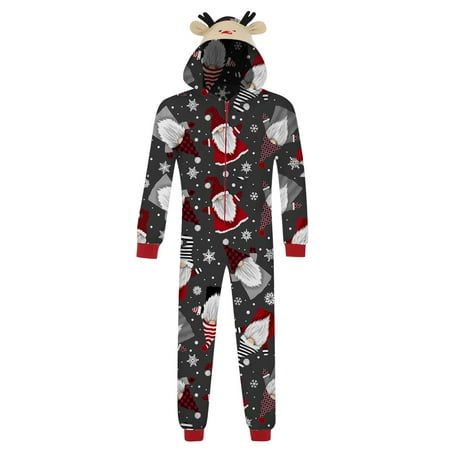 

Cinmonia Parent Child Christmas Matching Family Christmas Siamese Pajamas